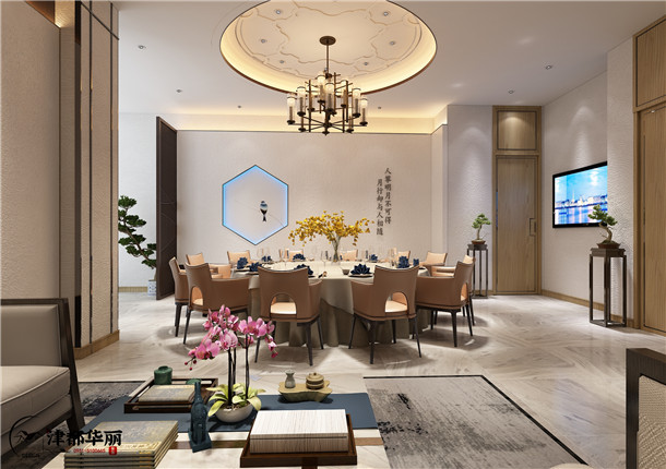 銀川天樂餐廳設計裝修方案鑒賞|銀川餐廳設計裝修公司推薦