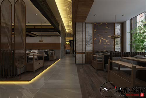 銀川津都華麗裝飾|銀川青山宴賓樓火鍋-清幽雅靜、縹緲神秘的意境之作