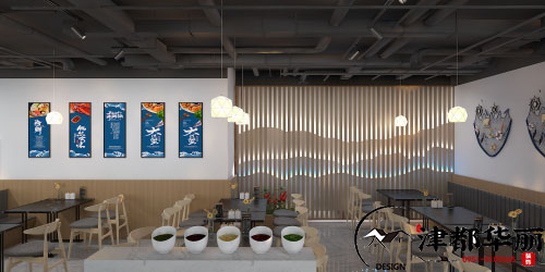 銀川裝修公司推薦|山東九月椒海鮮自助火鍋裝修設(shè)計(jì)方案鑒賞|銀川津都華麗裝飾