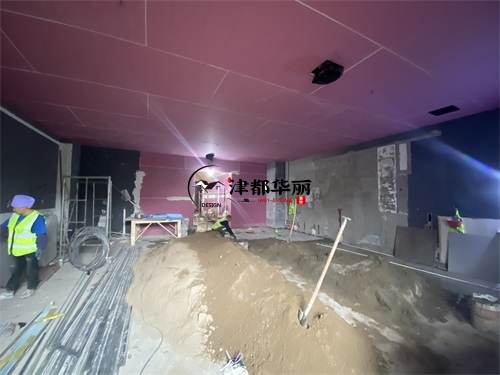 銀川裝修公司|銀川罐罐茶餐廳裝修施工進(jìn)度