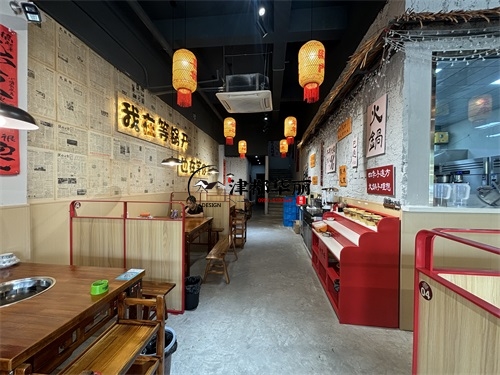 銀川火鍋店裝修設(shè)計項目|津都華麗設(shè)計